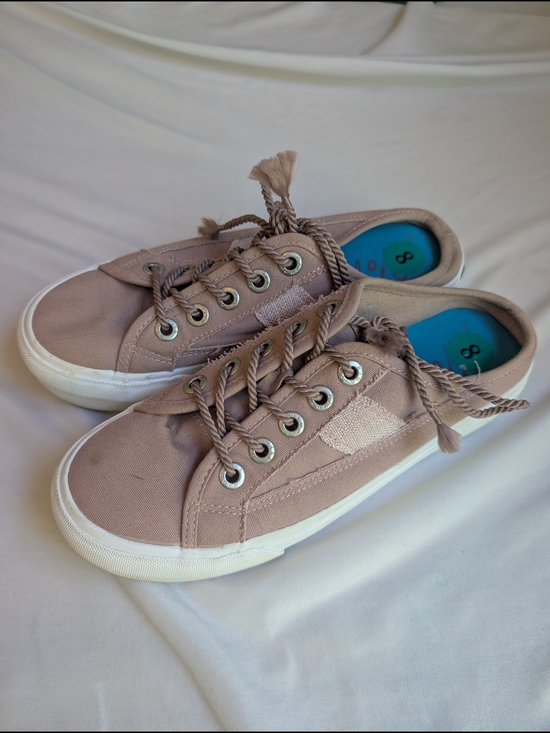 Blowfish Shoes - Blowfish Canvas Clog Sneakers in Dusty Pink